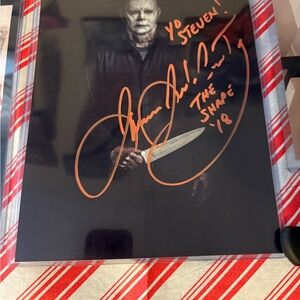 Michael Myers Autographed Horror Movie Poster Bundle